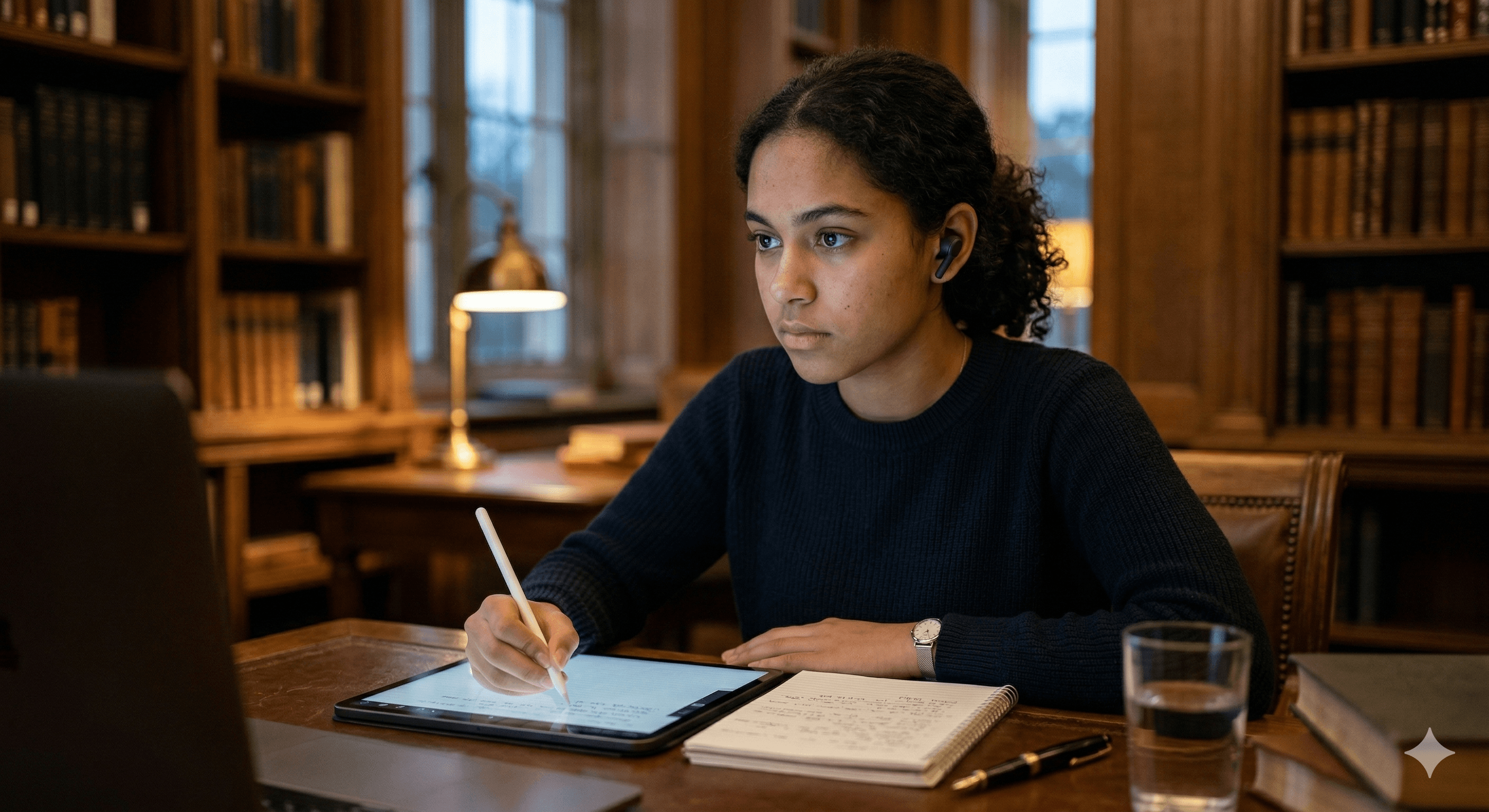 Pre-university student in advanced 1:1 Worlderly session